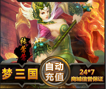 电魂网络【梦三国OL】点卡 梦三币 自动充值